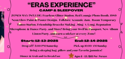 Swiftie Camp: The Eras Experience!